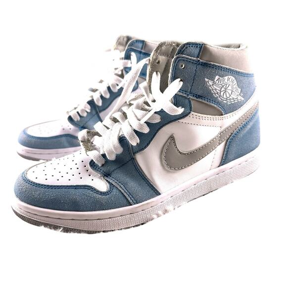 Jordan 1 Retro High Hyper Royal Smoke Grey Size 7, Air Jordan